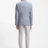 Slim fit-kavaj med hundtandsmönster Slim fit-kavaj med hundtandsmönster