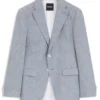 Slim fit-kavaj med hundtandsmönster Slim fit-kavaj med hundtandsmönster