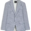 Slim fit-kavaj med hundtandsmönster Slim fit-kavaj med hundtandsmönster