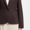 Slim fit-kavaj med sneda insnitt