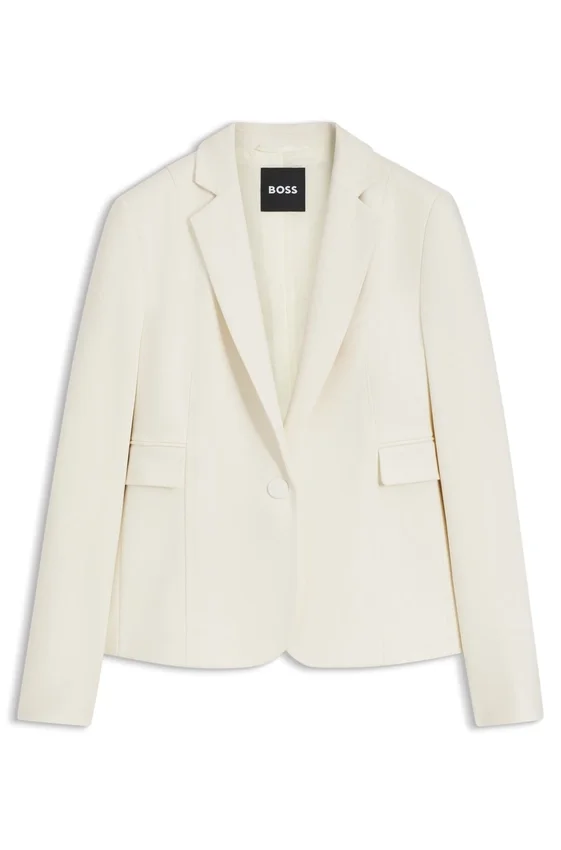 Slim fit-kavaj med sneda insnitt Slim fit-kavaj med sneda insnitt