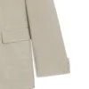 Slim fit-kostym i rutig stretchull