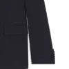 Slim fit-kostym med mikromönster i stretchtyg