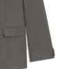 Slim fit-kostym och tre delar i stretchigt sharkskin