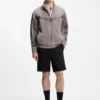 Slim-fit-shorts i merceriserad stretchbomull Slim-fit-shorts i merceriserad stretchbomull