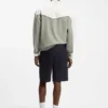 Slim-fit-shorts i merceriserad stretchbomull Slim-fit-shorts i merceriserad stretchbomull