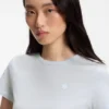 Slim fit-T-shirt i bomullsjersey med logotyp