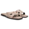 Slip-ons i mocka med broderat Double B-monogram