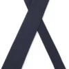Slipsar i silke med jacquardmonogram