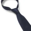 Slipsar i silke med jacquardmonogram