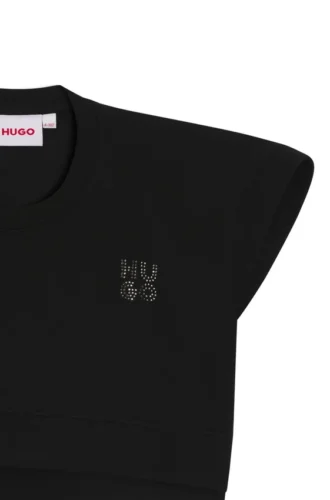 Sömlös T-shirt för barn i interlockbomull