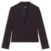 Smokingblazer i normal passform med sjalkrage