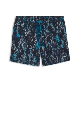 Snabbtorkande badshorts med heltryck