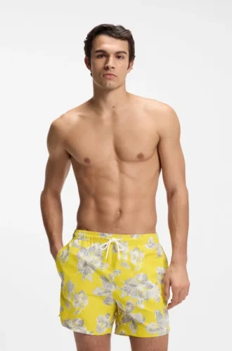 Snabbtorkande badshorts med heltryck