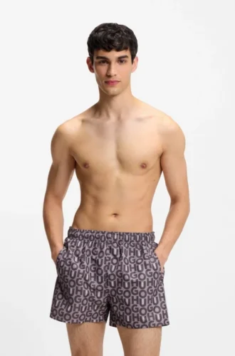 Snabbtorkande badshorts med heltryck