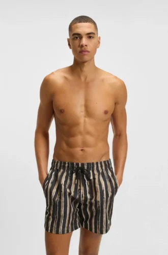 Snabbtorkande badshorts med heltryck
