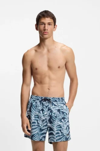 Snabbtorkande badshorts med heltryck