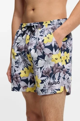Snabbtorkande badshorts med heltryck