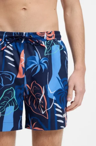 Snabbtorkande badshorts med heltryck