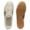 Sneakers i läder och mocka