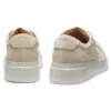 Sneakers i mocka med dold kilklack