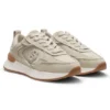 Sneakers i mocka med Double B-monogram