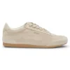 Sneakers i mocka med logodetaljer