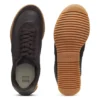 Sneakers i mocka och läder