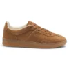 Sneakers med gummisula i mocka
