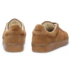 Sneakers med gummisula i mocka