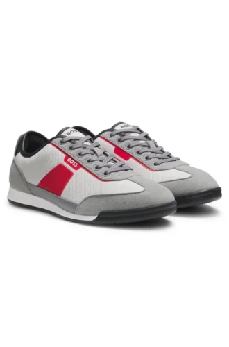 Sneakers med meshdetaljer