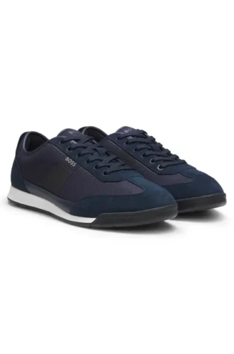 Sneakers med meshdetaljer