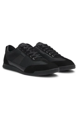 Sneakers med meshdetaljer
