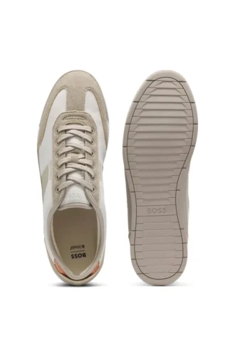 Sneakers med meshdetaljer