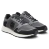 Sneakers med mocka-detaljer och Double B-monogram Sneakers med mocka-detaljer och Double B-monogram