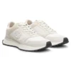 Sneakers med mocka-detaljer och Double B-monogram Sneakers med mocka-detaljer och Double B-monogram