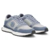 Sneakers med mocka-detaljer och Double B-monogram Sneakers med mocka-detaljer och Double B-monogram