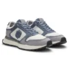 Sneakers med mocka-detaljer och Double B-monogram Sneakers med mocka-detaljer och Double B-monogram