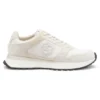Sneakers med mocka-detaljer och Double B-monogram Sneakers med mocka-detaljer och Double B-monogram