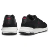 Sneakers med mocka-detaljer och logotyp