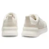Sneakers med mockakant i konstläder