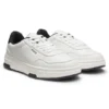 Sneakers med sicksack-sömmar i konstläder Sneakers med sicksack-sömmar i konstläder