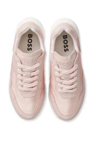 Sneakers med snörning för barn med Double B-monogram