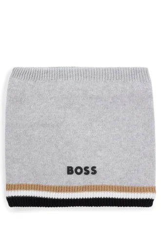Snood för barn med logotyp och fuskpälsfoder