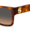 Solglasögon i havana-acetat med Double B-monogram