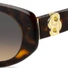 Solglasögon i sköldpaddsmönstrat acetat med Double B-monogram