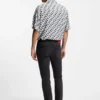 Svarta slim fit-jeans i stretchdenim
