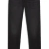 Svarta slim fit-jeans i stretchdenim