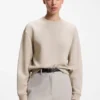 Sweatshirt i bomull med Resort-logotyp