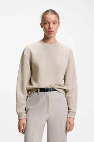 Sweatshirt i bomull med Resort-logotyp